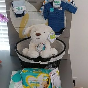 Preemie Baby Boy Set w/ light up puppy!!